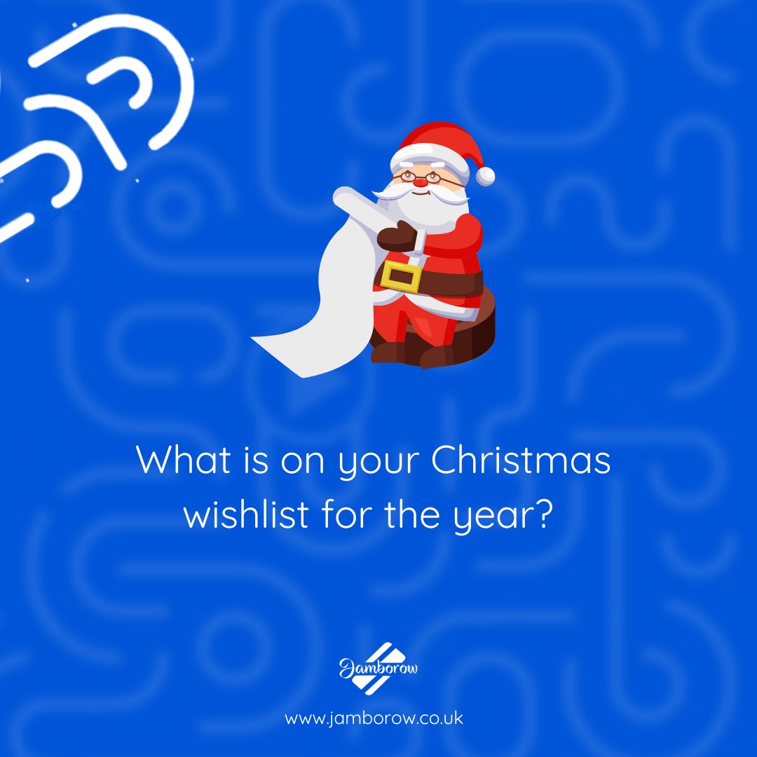 jamborowfintech's tweet image. What is that thing you wish for this Christmas? Say it out loud and manifest it into the universe. 

Tell us in the comments and tag someone to say theirs too.

To learn more about Jamborow, visit jamborow.co.uk

#Jamborow #JamborowLTD #SavingsGroups #Growth #Christmas