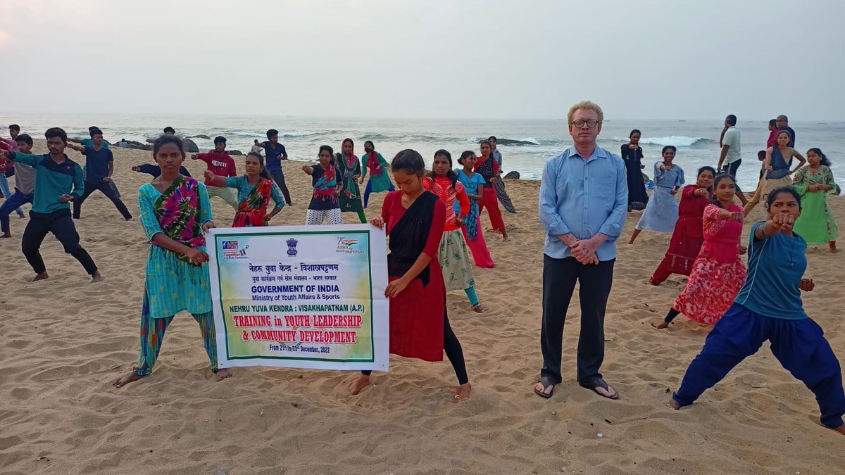 NyksVizag's tweet photo. NYK Visakhapatnam - Organising Training in Youth Leadership & Community Development (TYLCD) exclusively for Tribal Youth from 21st - 23rd December, 2022. #SwachhBharat2022 #CleanIndia2
@ianuragthakur @YASMinistry
@Nyksindia
@sdnyksap
@nykssouthzone
#AmritMahotsav https://t.co/KjJDdnaSPg