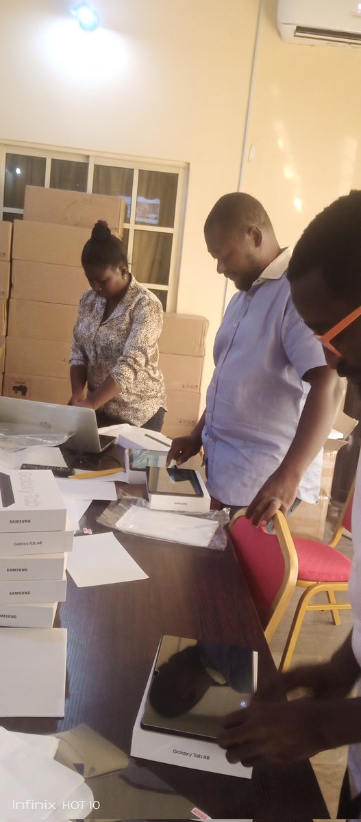 besevic_01's tweet photo. UNICEF/GPE/Federal Ministry of Education today delivered digital hardware to support the e-learning activities and use of digital classroom technology tools to the Benue State Ministry of Education as implemented by the Benue State e-Learning/Virtual Education ICT Resource Centre https://t.co/tFb41CiDTJ