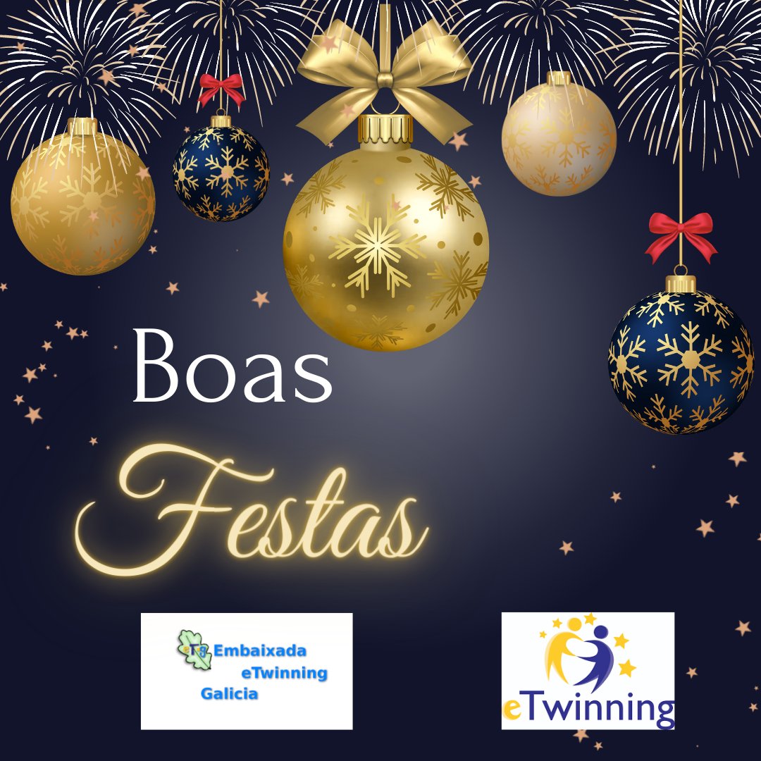 Desde Galicia dexámosvos un bo Nadal, boas festas e que 2023 sexa un gran ano para todos 😀🥰🎄
<a href="/MVenceRuibal/">Marcos Vence Ruibal</a> @Ariberna2015 <a href="/CarmenLenClasic/">Carmen</a> 
@SuVaRe69 <a href="/melaetwinning/">Mela Rguez</a> <a href="/patriziaconde/">Patricia Conde</a> <a href="/carmenedge/">carmen fernández</a> <a href="/pantolin/">Pilar Antolin</a>
