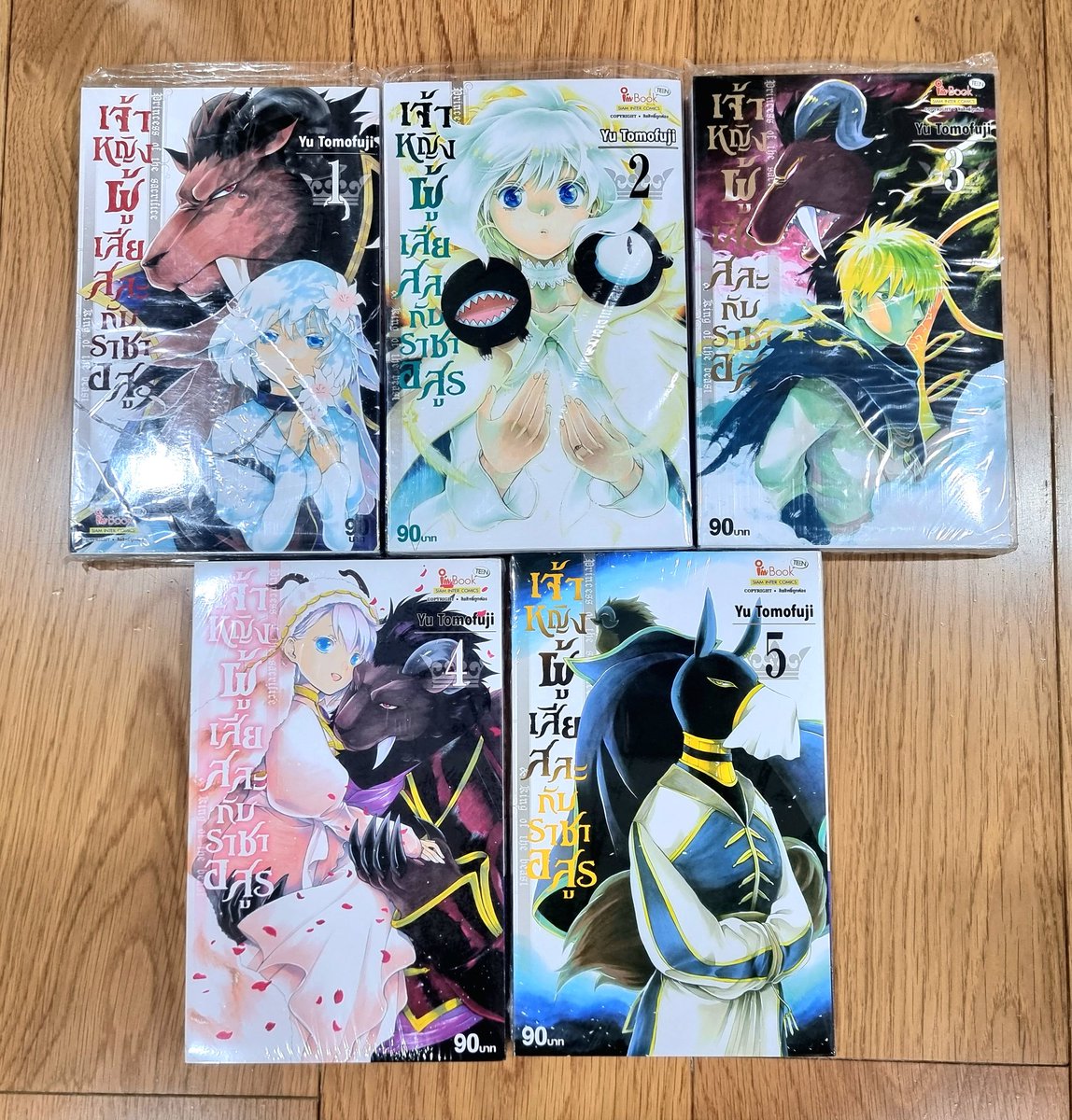 daily_purchase's tweet photo. 🌸 เจ้าหญิงผู้เสียสละกับราชาอสูร
เล่ม 1-5 มือหนึ่งในซีล
💸 Price: 400฿
📮 Shipping: 30฿
สนใจ dm/mention ได้���ลยค่ะ
#ตลาดนัดมังงะ https://t.co/OHuJKwwIB1