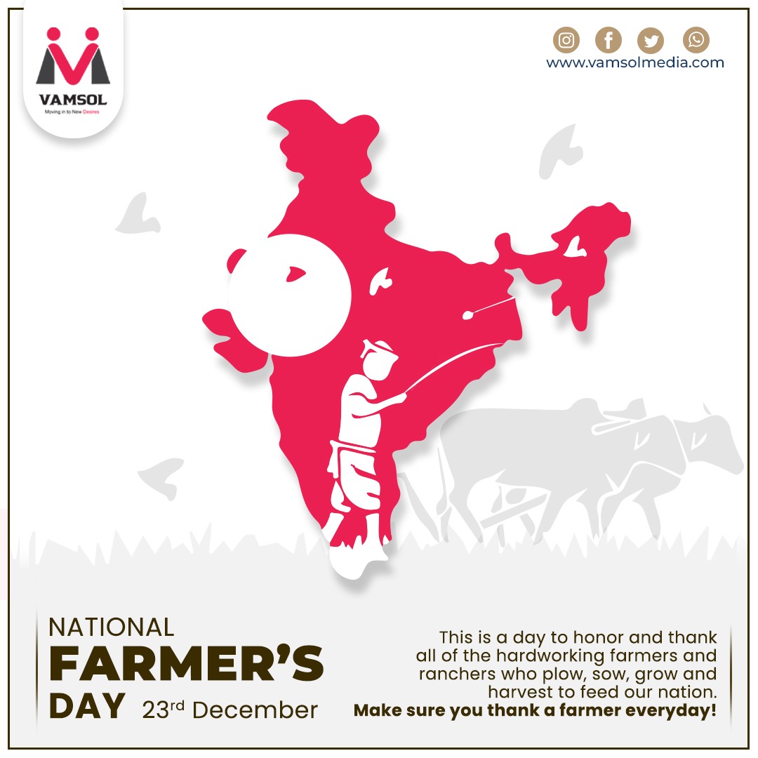 VamsolMedia's tweet photo. #NationalFarmersDay

This is a day to honor and thank all of the hardworking farmers and ranchers who plow, sow, grow and harvest to feed our nation.

Make sure you thank a farmer everyday!

#nationalfarmersday2022 #FarmersDay #national #farmers #farmer #farmerlife #agriculture https://t.co/lobHXbkTVb