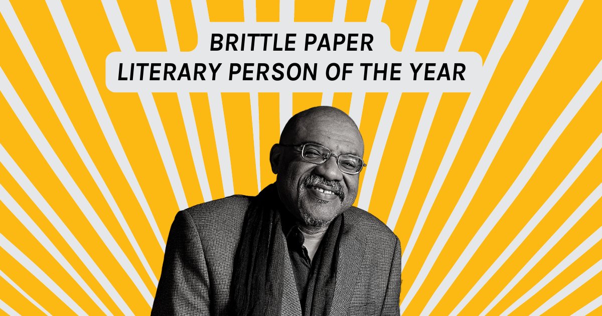 brittlepaper's tweet photo. We are thrilled to share that Prof. @kwamedawes is Brittle Paper's 2022 LITERARY PERSON OF THE YEAR for his work on building institutional support for African poetry. Dawes, one of the founders of @AfricanPoetryBF, is Professor of English at @UNLincoln.  https://t.co/r4y1DvhH4v https://t.co/w3WRVbUtg4