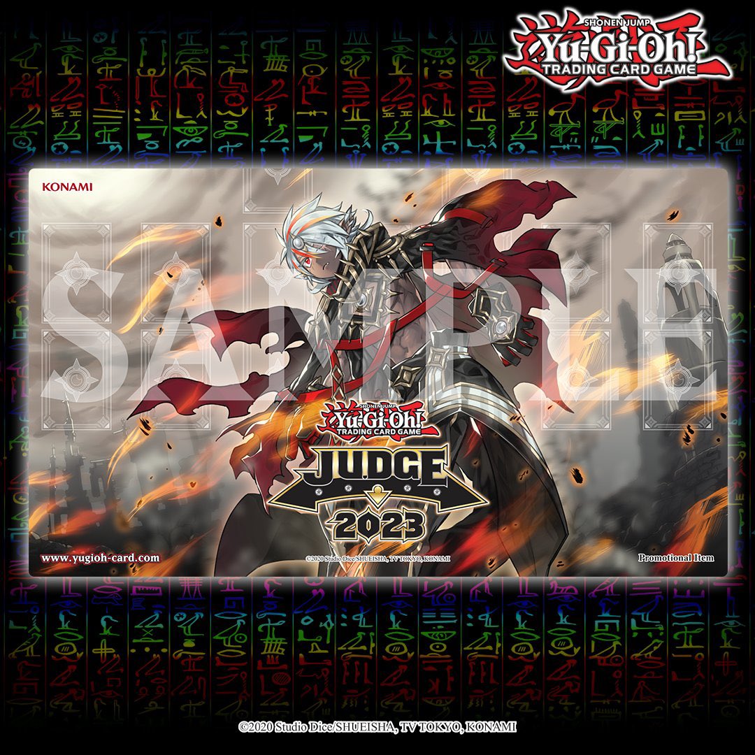 今だけこの価格 遊戯王 公式 JUDGE 2023 アルバスの落胤 プレイマット 未開封 北米 おもちゃ・ホビー・グッズ 