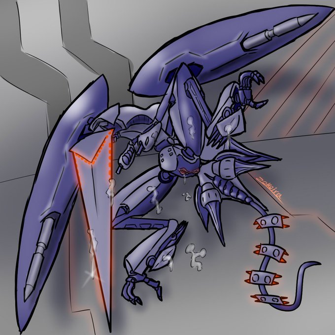 そう言えばアーマードコアで描いたのコミッションでこれもあったな… 