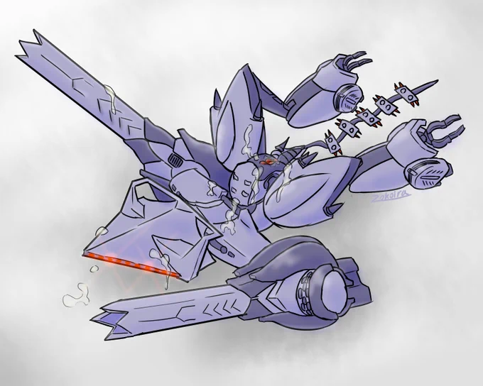 そう言えばアーマードコアで描いたのコミッションでこれもあったな… 