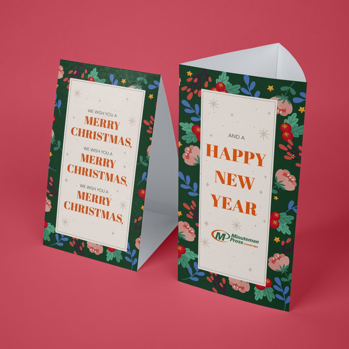 We're open for collections until noon today and will then close for our Christmas break - we'll be open as usual again on Tuesday 3rd January. 

From all of us at Minuteman Cambridge, we wish you a very Merry Christmas and a Happy New Year!