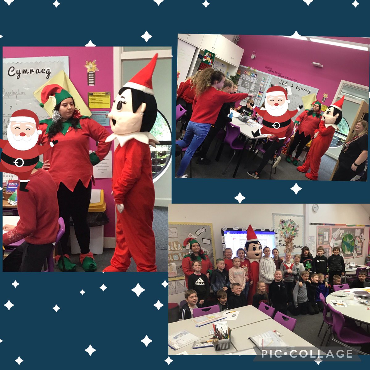 Dosbarth 10 were so lucky! They had a visit from Buddy the Elf.
Nadolig Llawen 🎄☃️🎄<a href="/miss_rudge/">Miss Rudge</a> <a href="/misssparry95/">Miss S Parry</a> <a href="/garntegprimary/">Garnteg Primary</a>