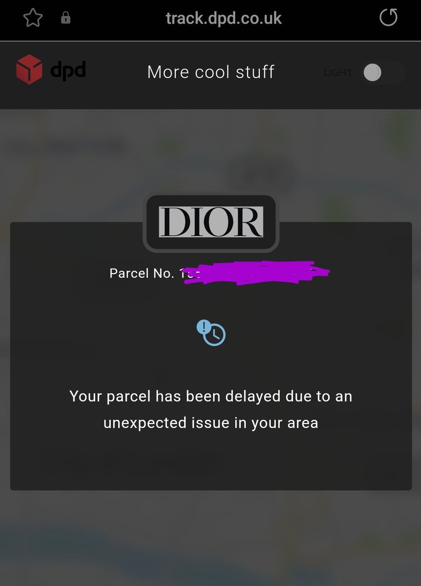 Emmsyjayne's tweet photo. Tracking said it would be sorted within 24hrs days ago. The DPD driver has delivered to my neighbours 3 days in a row. Customer services is non existent. This was my daughters 'big' Xmas present, so thanks @DPDgroup_news it will not arrive in time. #DPDUK #DPDDelay https://t.co/R0pfL6Q2u9