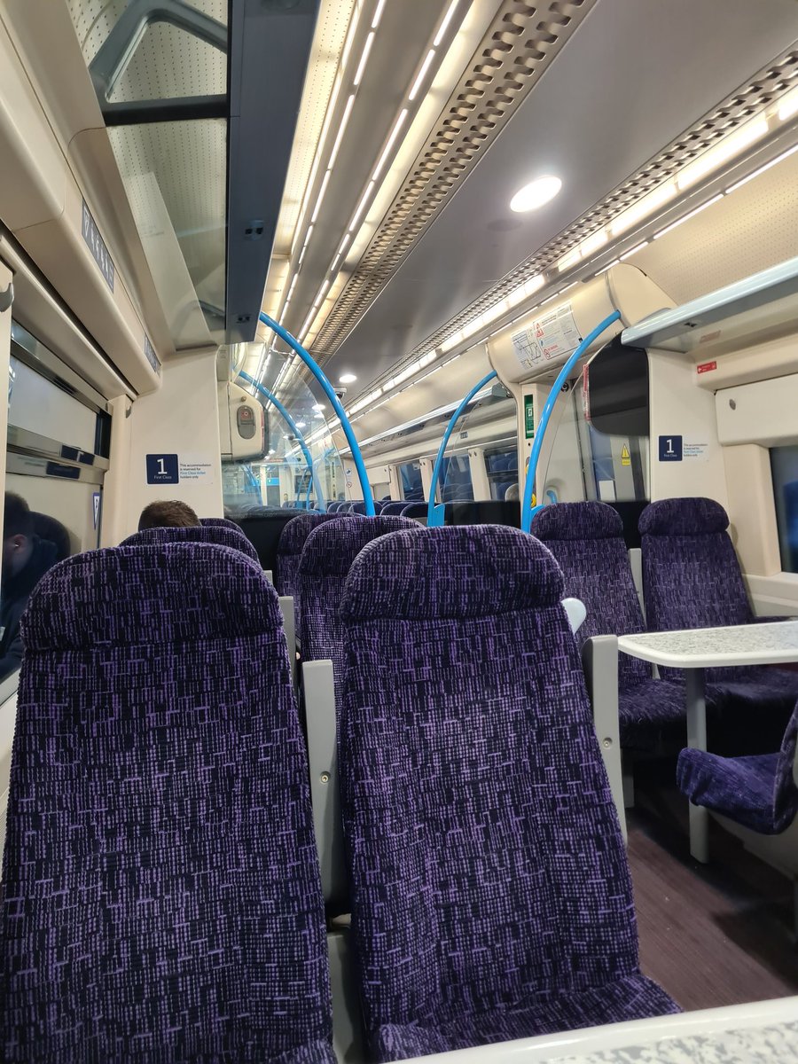 Don't mind only half the carriages when the #train is this empty. It must be #Christmas:)