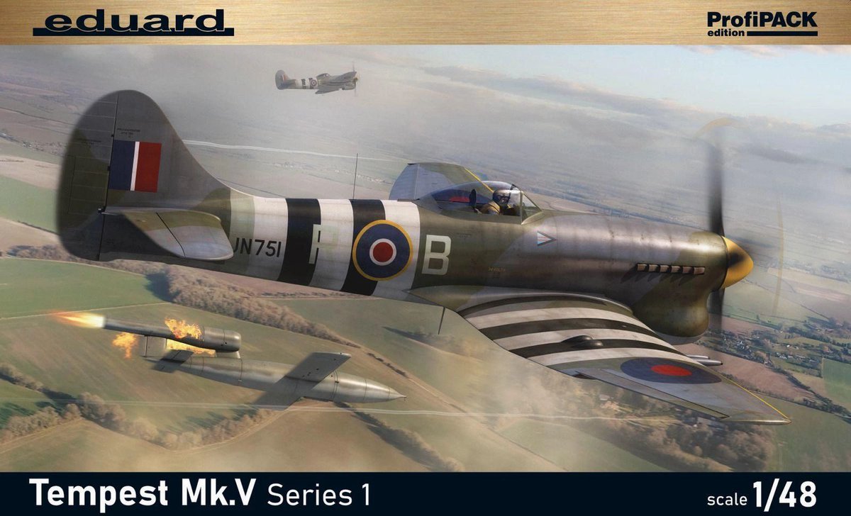 arjayhobbies's tweet photo. BACK IN STOCK!

Eduard 1/48 Tempest Mk.V Series 1 Profipack kit no. 82121 “V1 Interceptors”

£34.50 at ArJay Hobbies!

#arjayhobbbies #hobbbies #scalemodel #scalemodels #scalemodelling #eduard #profipack #TempestMk.V #fighter #V1Interceptor #DDAY #WW2 https://t.co/srHe40dVKm