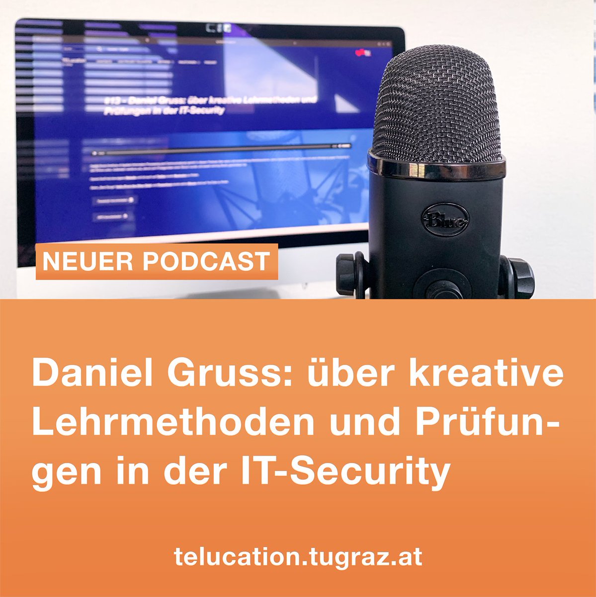 llt_tugraz's tweet photo. #tugraz

Daniel Gruss spricht in diesem #Podcast über seine Lehrveranstaltung Betriebssysteme, seine Leidenschaft für gute Lehre und seine Abneigung gegen Proctoring in der Online-Lehre.

❗️ Hier geht´s zum Podcast: https://t.co/rzWD8K20u9 https://t.co/qAWrlnGor9