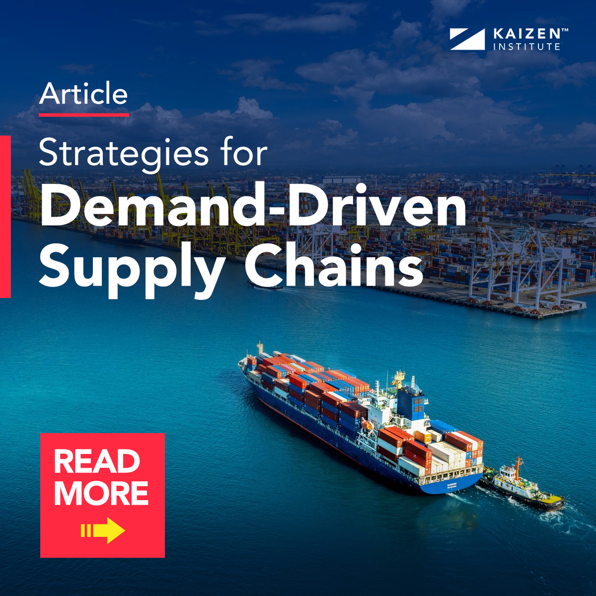 It’s time to rethink supply chains with a strategy that does not compromise business profitability while ensuring demand response.

Read More: bit.ly/3HZxGKY

#kaizen #lean #business #strategy #mindset #supplychains #events #leaders #profitability #demand #cost