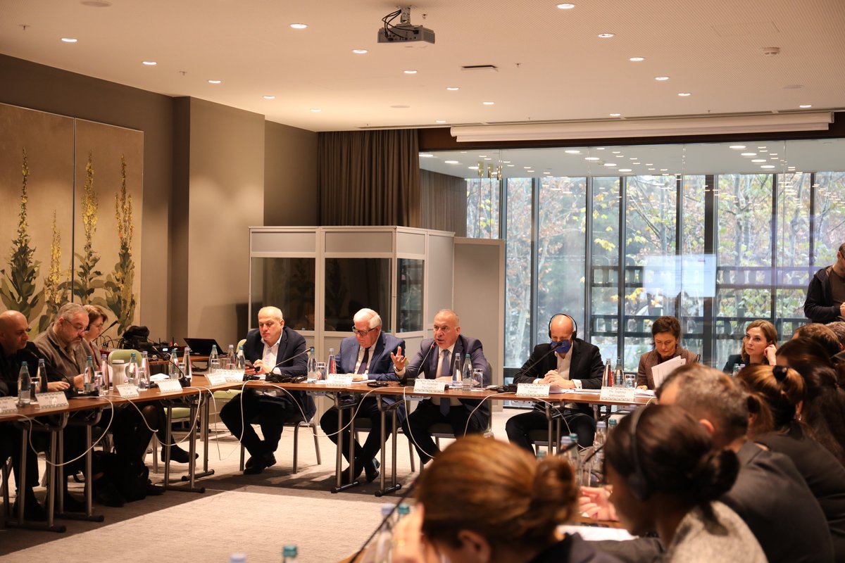 📣Up to 40 participants gathered to discuss the harmonisation of foreign aid in accordance with the priorities of the revised National Waste Management Strategy 2016-2030 and Action Plan 2022-2026; ensuring coordination and further development of the existing donor cooperation.