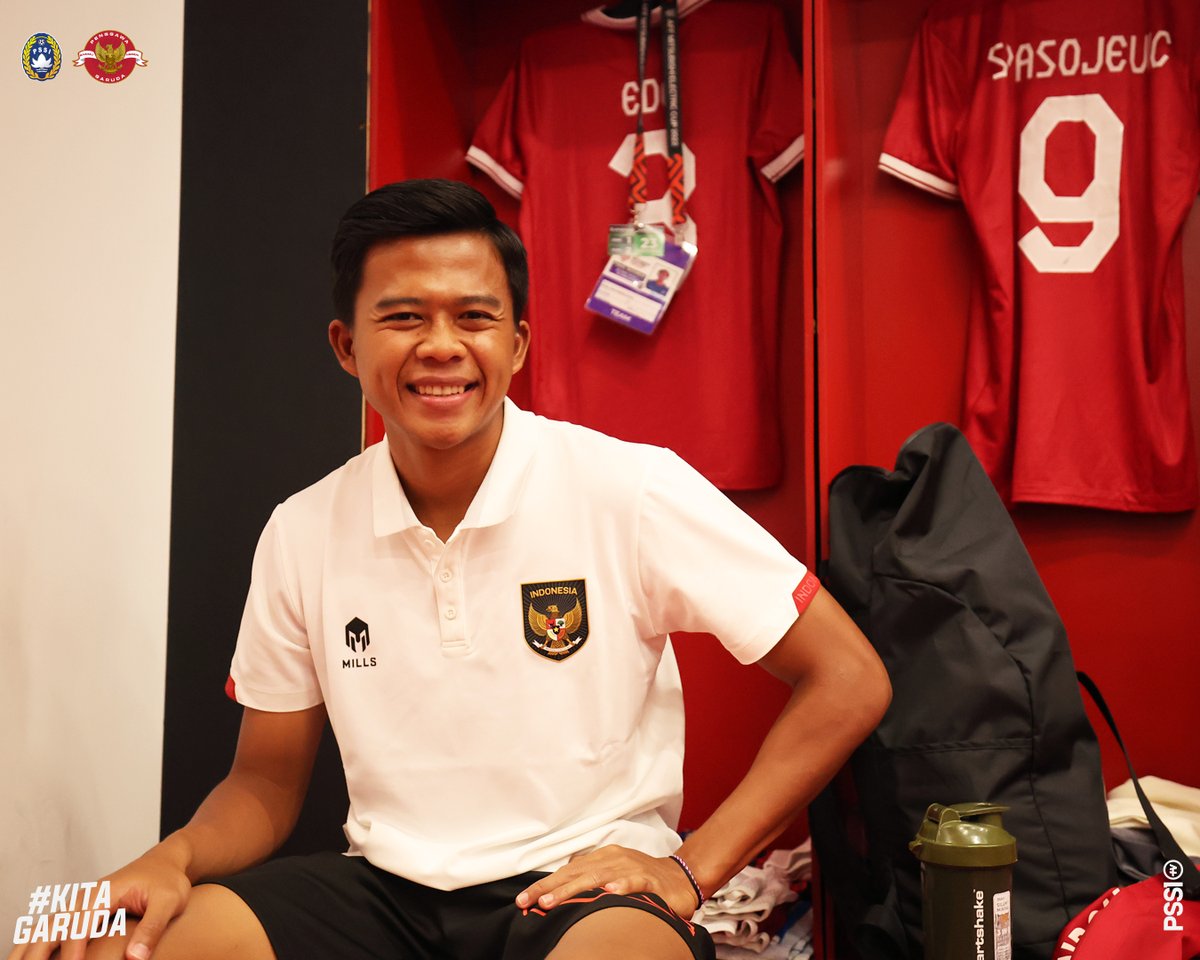 PSSI's tweet image. Timnas Indonesia telah tiba di Stadion Utama Gelora Bung Karno dan siap melakoni laga kontra Kamboja sore ini.

Semangat berjuang, Garuda! ✊🇮🇩

#KitaGaruda #MeraihImpian #TimnasDay