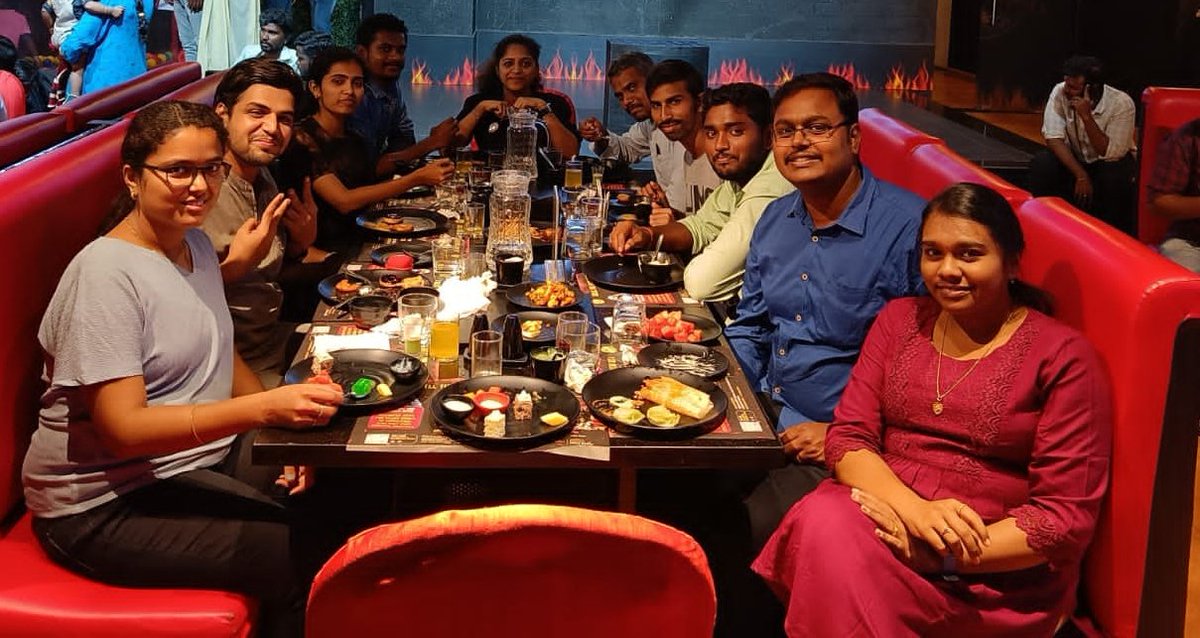 Very happy Goodbye to Dr <a href="/vrmuthukumar/">Dr. Muthukumar V R</a> from OPPV LABand a warm welcome to the new guys.
Had a great time with all 😀