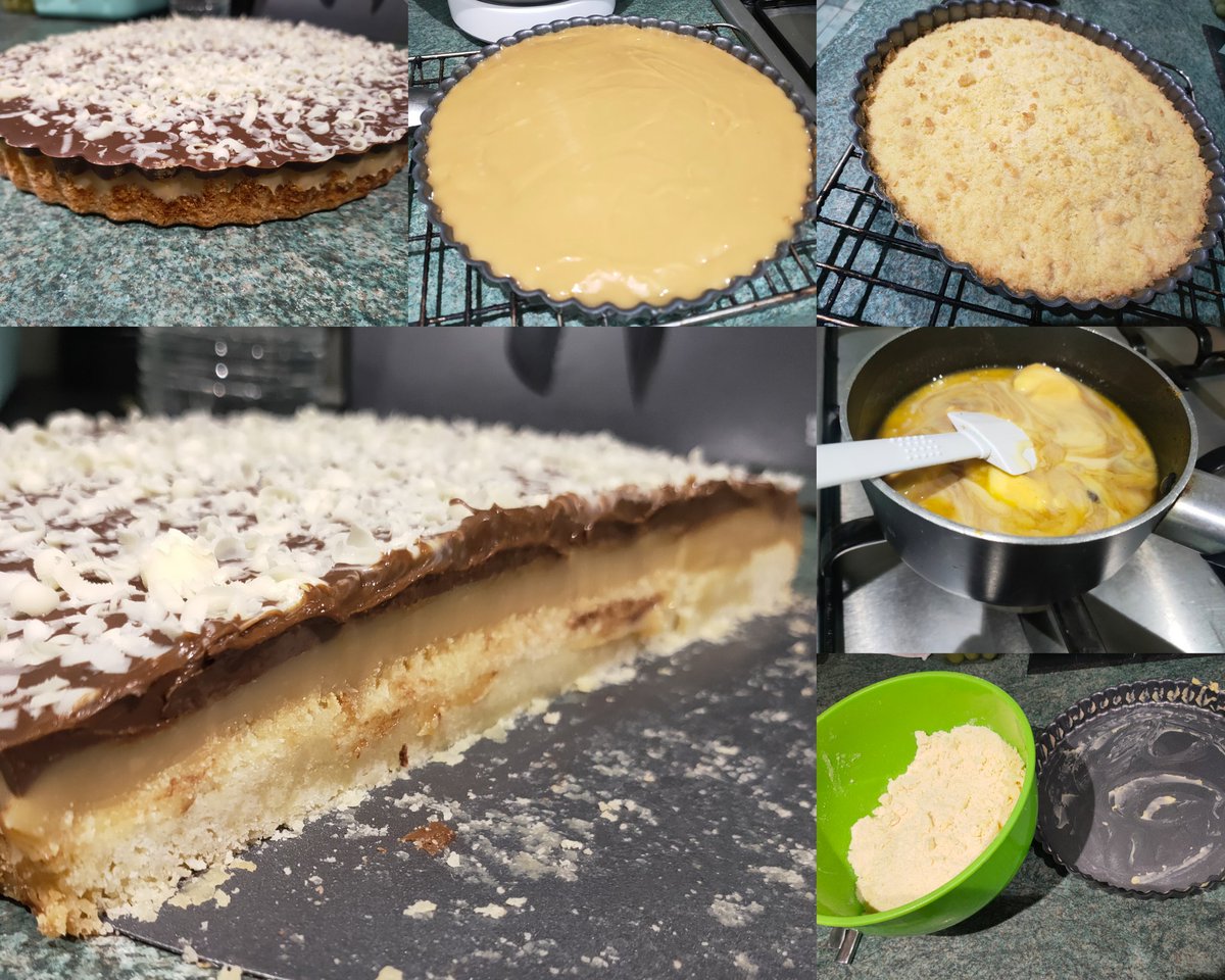 JamieBeeney's tweet photo. Another quick bake for work colleagues.....
*Millionaire shortbread
I am sure they won't mind lol
#GBBO #bakeoff #quickbake https://t.co/jkf5Zbtyx7