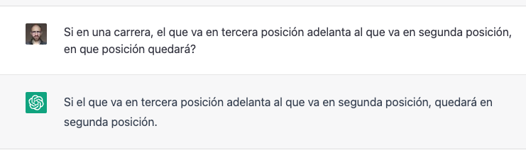 arcadimayor's tweet photo. La misma pregunta al cabo de 7 días...
#ChatGPT #openai https://t.co/q4AiBNJETu
