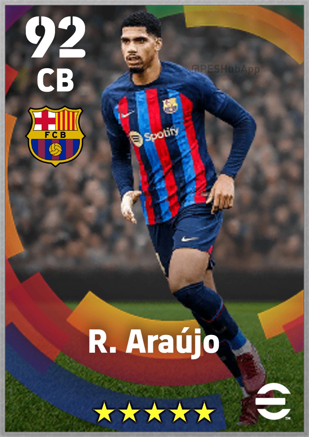 ICYMI, Standard Player's get their dynamic image changed when you max them  fully in eFootball (along with a slight change in card background) and  eFootballHUB has been updated with Max level cards