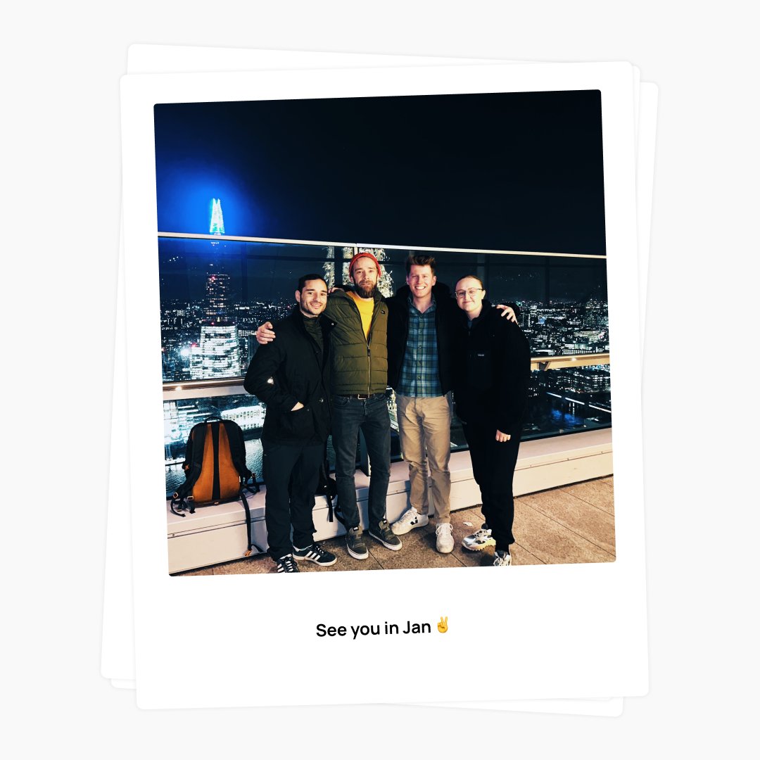 onin's tweet image. Team Onin, Christmas 2022. See you in Jan 👋

Join the waitlist 📲 onin.co