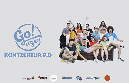 Go!azen kontzertua 9.0

🗓️ Urtarrilak 2 Enero
🕛 17:00 | 19:00
📍  Kultura Etxea / Casa de Cultura

Azken sarrerak : 
bit.ly/3VZAmvK

Últimas entradas : 
bit.ly/3PaA17j