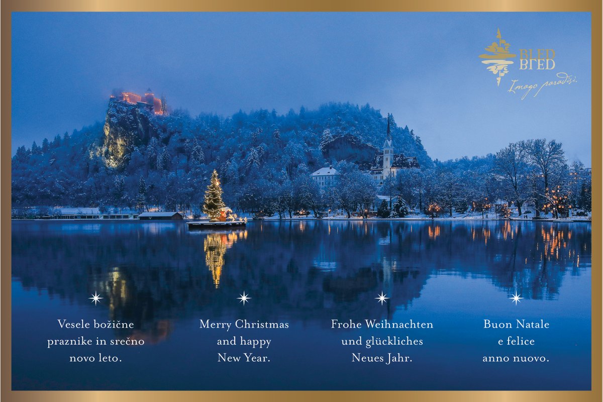 bled_cvb's tweet photo. ✨May all that is beautiful, meaningful and brings you joy be yours this holiday season and throughout the upcoming year. Merry Christmas &amp; happy New Year 2023! ✨
#bledslovenia #lakebled #ifeelsLOVEnia #sloveniameetings https://t.co/P8pb4S7p8K