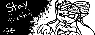 AnArtyMiss's tweet photo. Some old Miiverse art during the early days of #Splatoon! Feeling nostalgic lately. 🦑🖌🎨 https://t.co/3H6DClgGNi