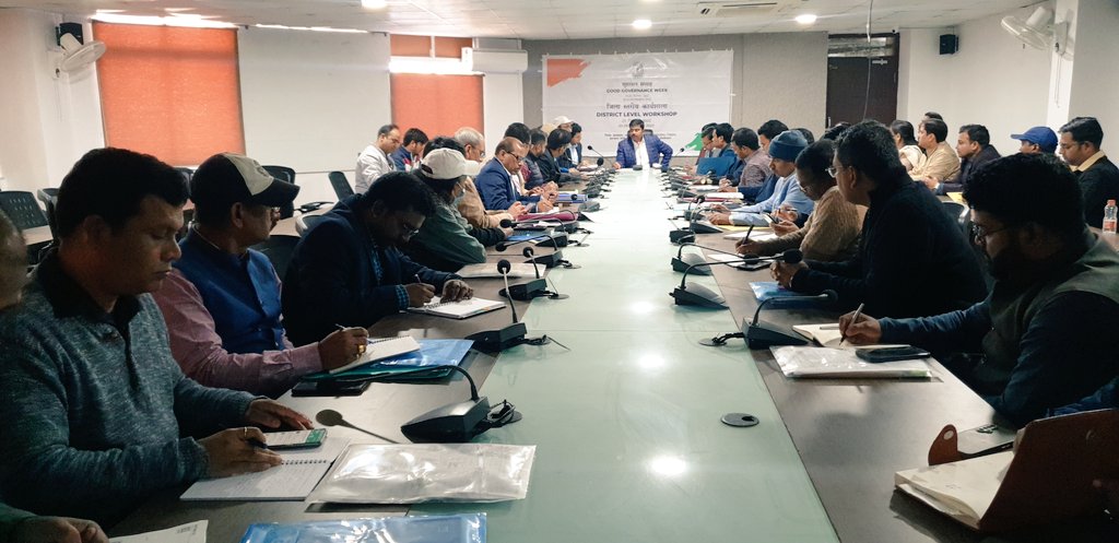 पलामू में गुड गवर्नेंस पर जिला स्तरीय कार्यशाला