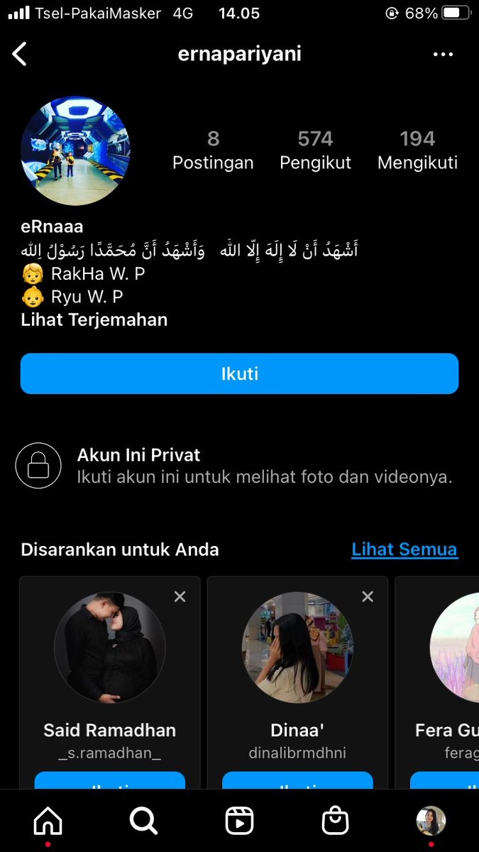 ddwwiittaa's tweet photo. Yaaah koq aku di blok sih mbak?? Masih seru padahal kepoin ignya 😣

Btw ini ngecek pake ig temen karna di ig sendiri pencarian username tidak ditemukan ☹️ https://t.co/7EhJJqFKIB
