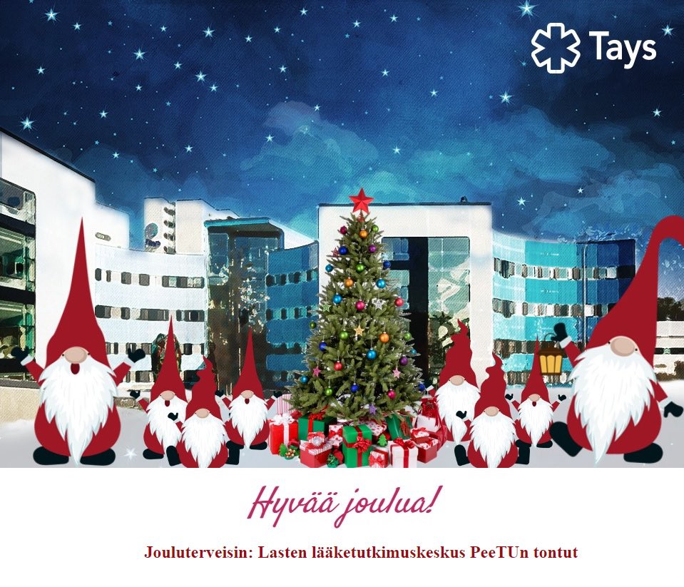 Peetu_Trials's tweet photo. Vuosi vuodelta kasvava PeeTU-tiimi toivottaa hyvää joulua!
Merry Christmas!
God Jul! https://t.co/pjNBhkSnNI