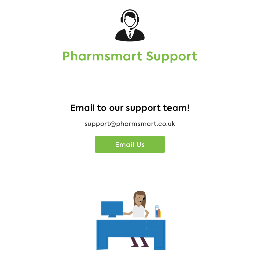pharmsmart's tweet photo. Send us your questions via mail and we will be happy to assist you in accessing the pharmsmart Web App!
.
.
.
#ContactUs #MailUs #Medicines #Pharmacy #VirtualBuddy #WebApp #NPA #NHS #Pharmacist #GPHC #PharmSmart https://t.co/TFej4VbJgw