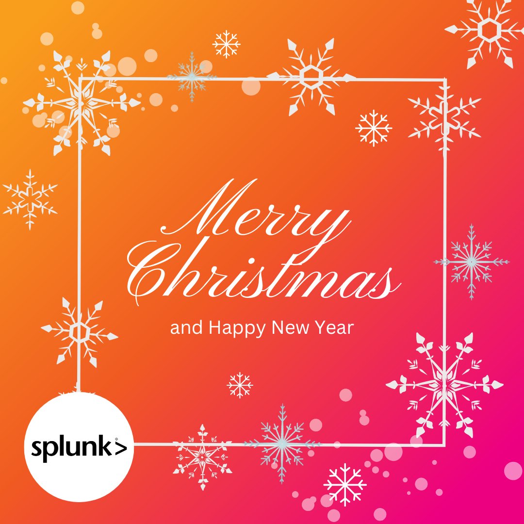 SplunkUK's tweet image. May your festive season be filled with joy, rest and #data resilience. 

Thank you for spending the year with us. We can&apos;t wait to #TurnDataIntoDoing in 2023 and beyond.