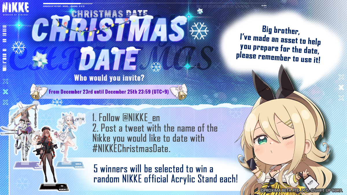 GODDESS OF VICTORY NIKKE OFFICIAL LAUNCH on Twitter "【Christmas