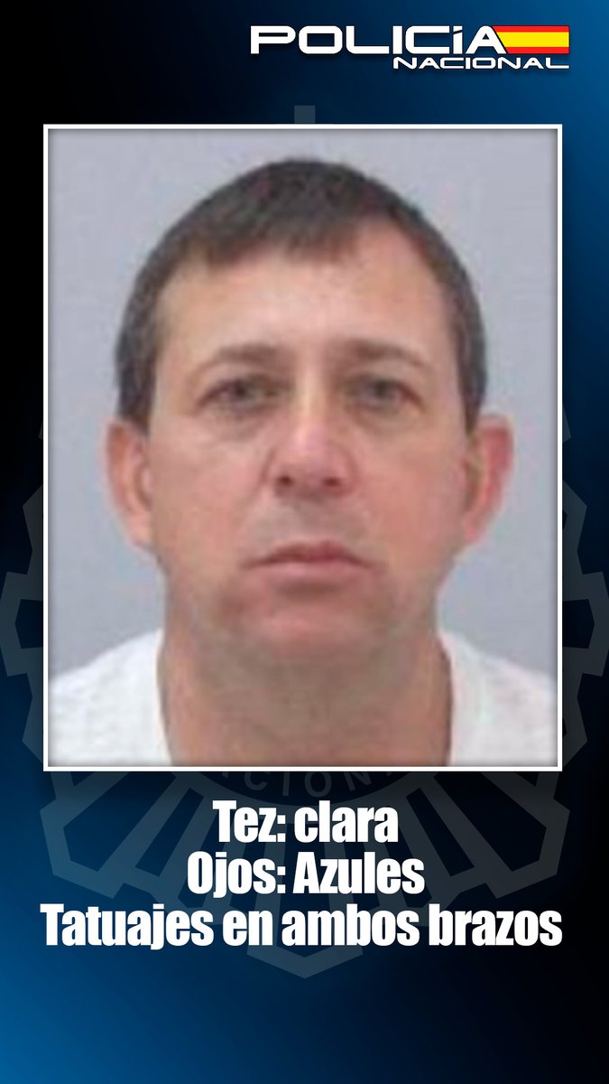 🚨SE BUSCA 🚨

🔹 Shterev Kurkuchev, de Bulgaria 

👉Por tráfico de drogas

❌TU RT ES MUY IMPORTANTE PARA AYUDAR A SU CAPTURA❌

Si tienes cualquier información
👇
🚨Escríbenos a:
📩losmasbuscados@policia.es
O llámanos☎ al 0️⃣9️⃣1️⃣

Es anónimo 🤐🤐🤐🤐

#LosMasBuscados