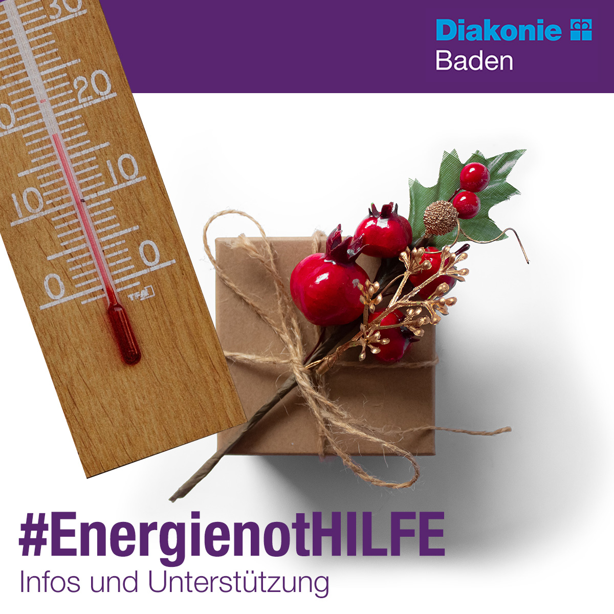 Schenken Sie Familien eine Entlastung bei der zu hohen Energierechnung:
Seit November sammelt die #EnergienotHILFE in Baden Geld, um Menschen bei zu hohen Energiekosten zu helfen.
Unterstützt wird, wer keine staatliche Hilfe erhält.
Jetzt spenden: diakonie-baden.de/verband/spende…