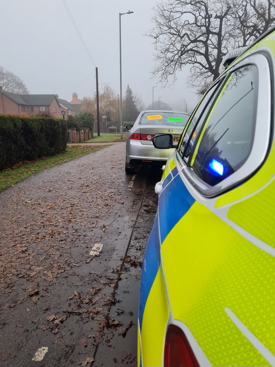 RC21 & RC22 were out early this morning looking for a disqualified driver. Patience paid off, and the vehicle was located in Poringland with the disqual driver at the wheel. Driver then provided a positive drug wipe and was arrested. #Fatal4 #DontDrugDrive #880/847/7007