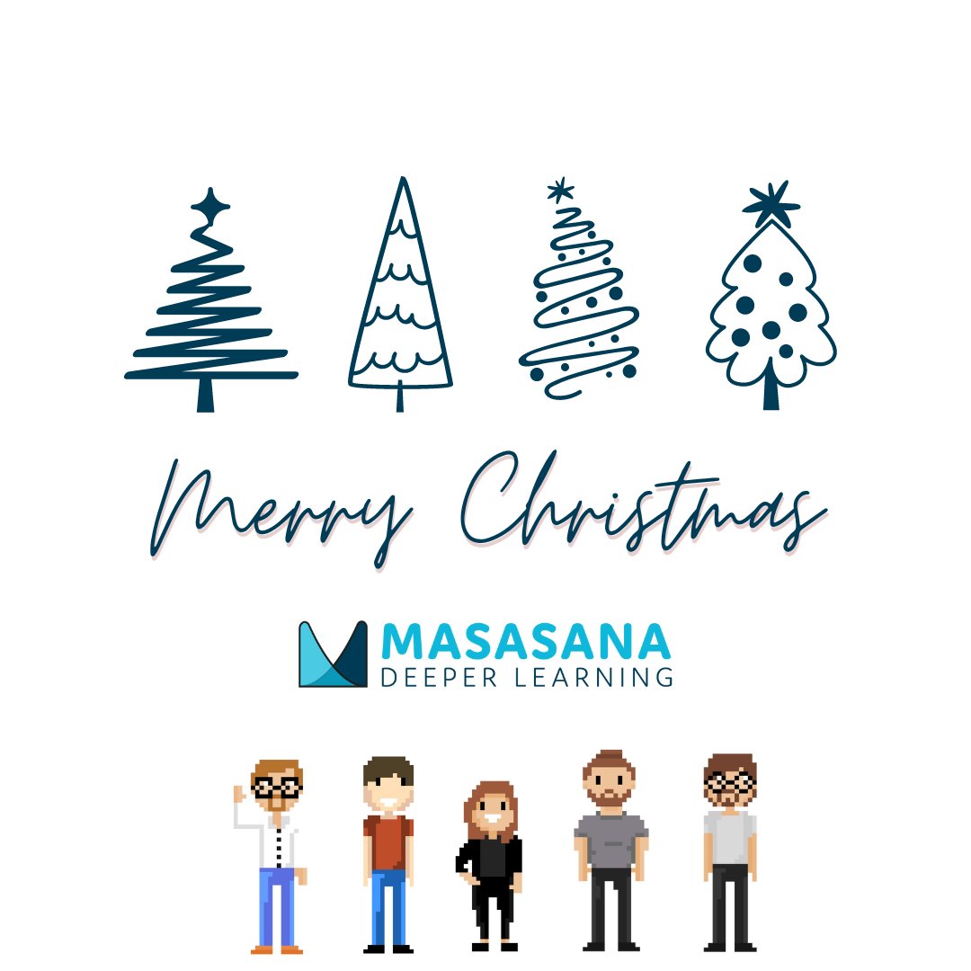MasasanaAI's tweet photo. Wir wünschen Ihnen und Ihren Angehörigen frohe Feiertage und einen guten Rutsch in das Jahr 2023! 🎆🎇

Euer Masasana-Team💙

#Masasana #MerryChristmas #Silvester https://t.co/GqHgJBVCRL