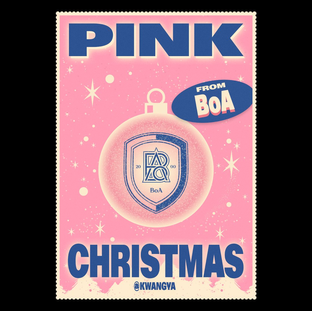 BoA Official on X: PINK CHRISTMAS RANDOM PACK @ KWANGYA from BoA