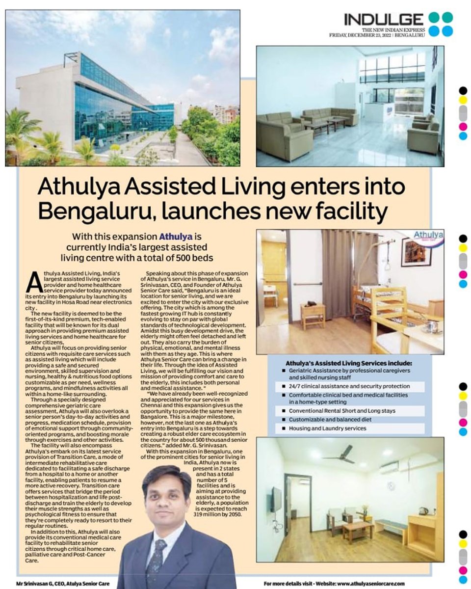 Athulya Senior Care tweet media