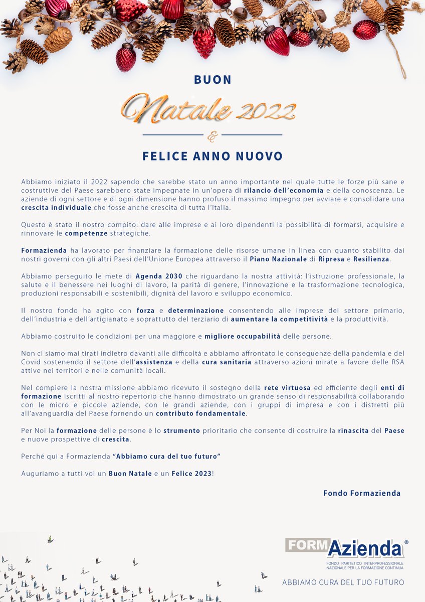 Buon Natale e felice 2023 dal <a href="/form_azienda/">Formazienda</a>
