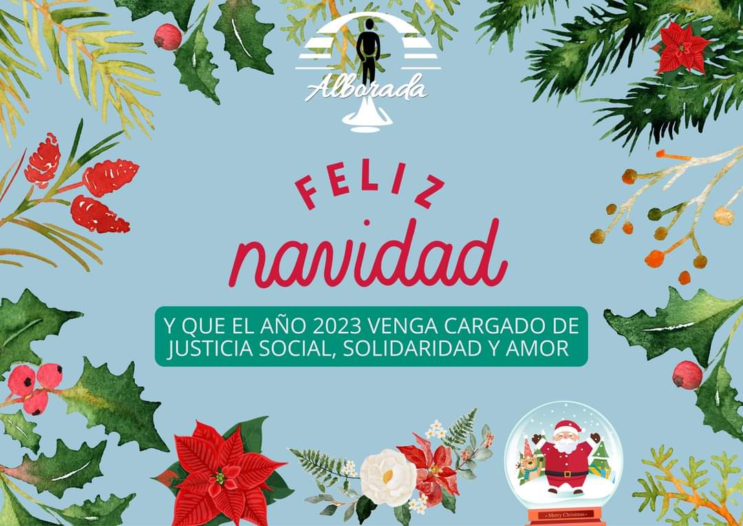 🎄 ¡Desde Alborada os deseamos felices fiestas y un año 2023 cargado de 𝓳𝓾𝓼𝓽𝓲𝓬𝓲𝓪, 𝓼𝓸𝓵𝓲𝓭𝓪𝓻𝓲𝓭𝓪𝓭 y 𝓪𝓶𝓸𝓻! ❤ 

#EnPilasEsNavidad #TercerSector #ONG #Navidad2022