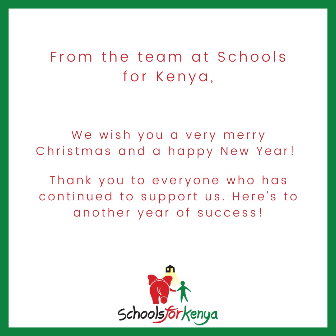 Merry Christmas and a happy New Year!🎄❤️🇰🇪

#christmas #festive #charity #kenya #africa