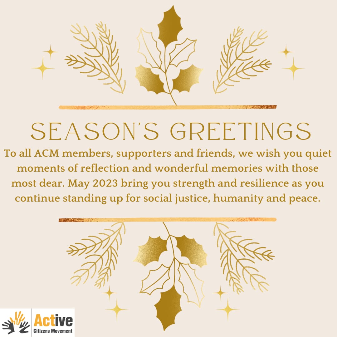 move_active's tweet photo. The ACTIVE CITIZENS MOVEMENT thanks you for your support and wishes all a happy festive season 🎄 https://t.co/ezItenUFBs
