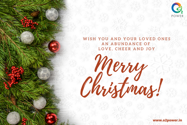 O2Power_India's tweet photo. Season's greetings from all of us at O2 Power. May your holidays be filled with everything happy and joyous.
๐ด๐๐๐๐ ๐ช๐๐๐๐๐๐๐๐!
#merrychristmas2022 #o2powerfamily https://t.co/sFhBw5iqCu