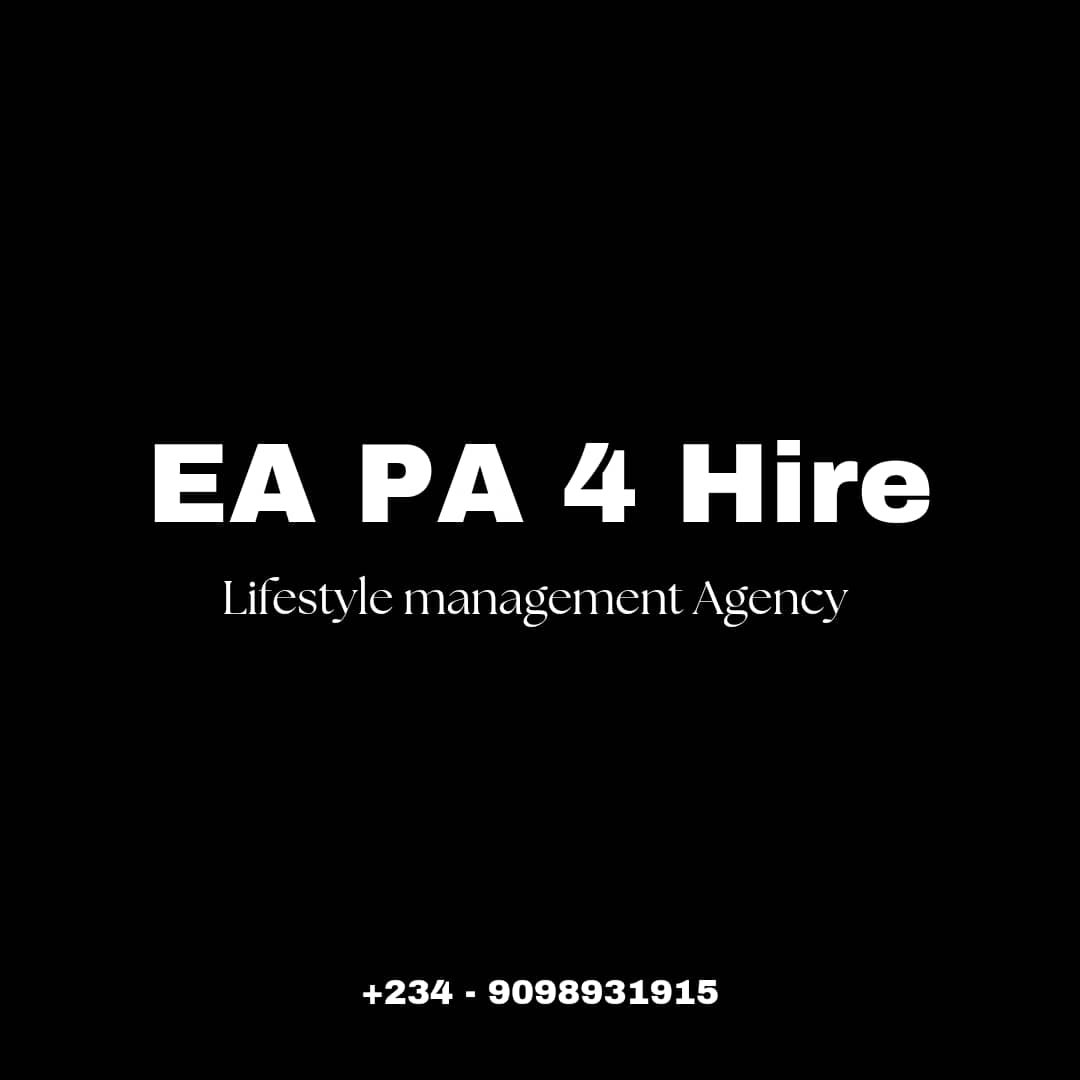 EAPA4Hire's tweet photo. We help you live a life of ease & manage your luxurious time. Premium & efficient; administrative & lifestyle staff available for hire. #EAPA4Hire
#LifestyleManagementAgency #AdministrativeHelp #FlightReservation #ArtBuying #Babysitter #HouseKeeping #Lagos #Ikeja #Ikoyi #VI https://t.co/smNXGDx2R5