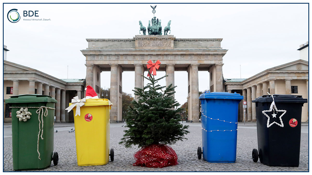 Nach einem Jahr mit handfesten Krisen und vielen anderen Herausforderungen freuen wir uns nun auf  ruhige Weihnachtstage und auf einen Jahreswechsel mit Zuversicht. 

Das gesamte BDE-Team wünscht ein frohes und gesegnetes Weihnachtsfest und alles Gute für 2023.