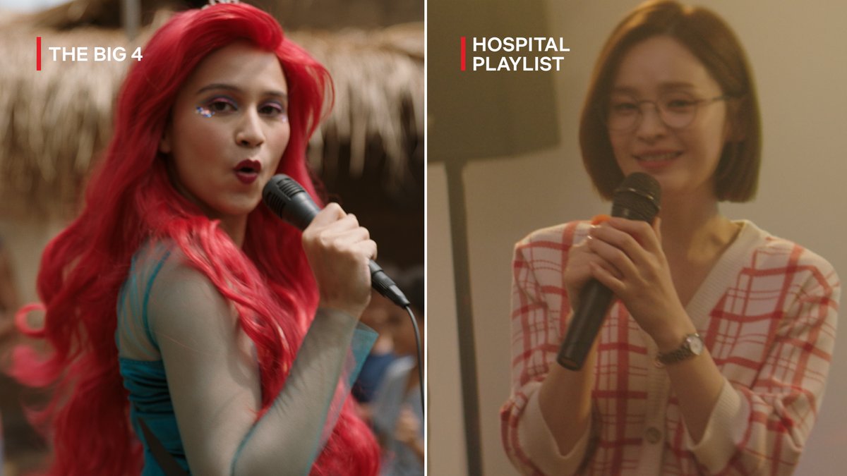 NetflixID's tweet photo. ❤️ Kalau kamu pilih karaokean sama Alpha 🧜
🔄 Kalau kamu pilih karaokean sama Song-hwa 👩🏻‍⚕️ https://t.co/EkyeAXUO6o