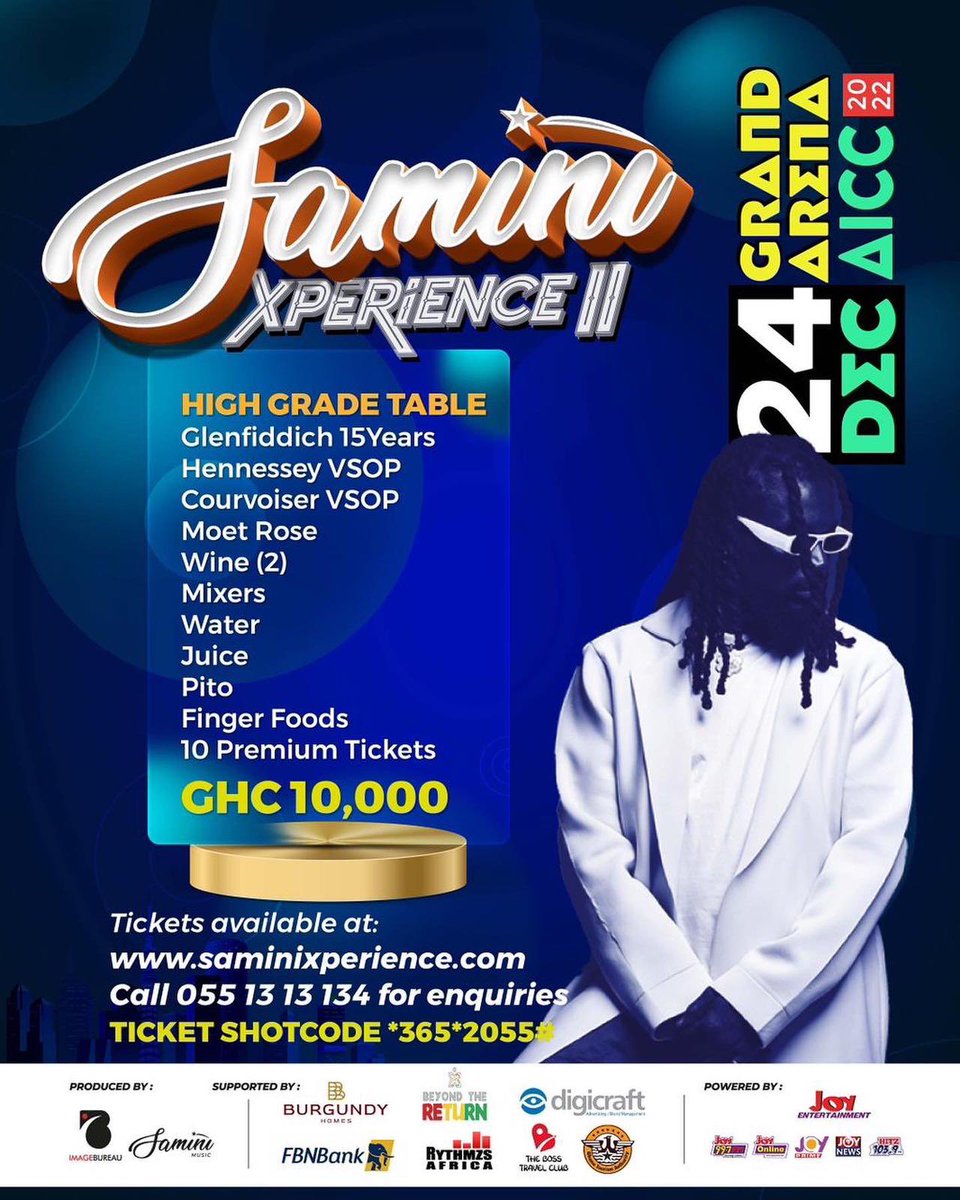 samini_dagaati's tweet photo. #saminixperience2 https://t.co/nnr3lYUghq 
#akyesaaaaaaaaaa 24/12/22 ❤️✊🏾🙏🏾 https://t.co/o9IX9wPB9T