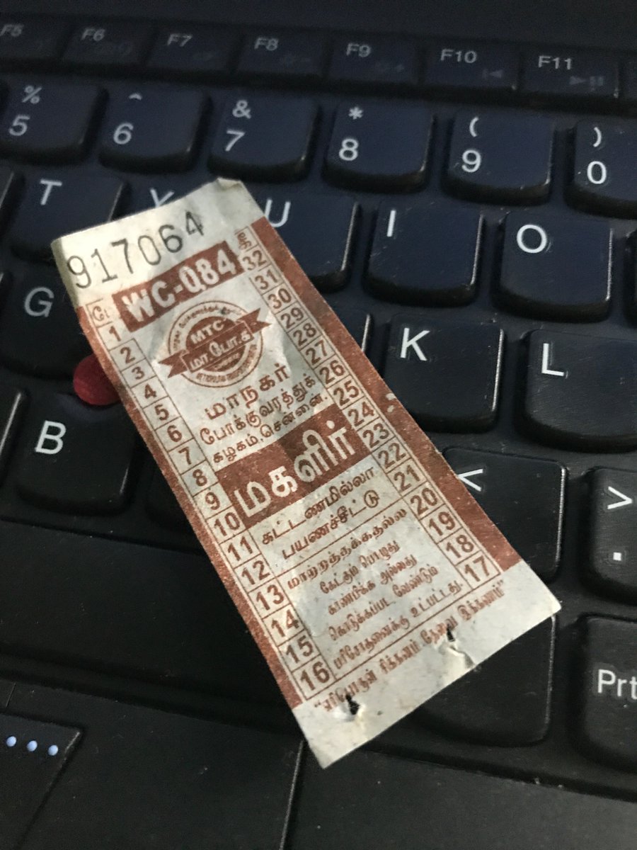 beingperic's tweet photo. As soon as I boarded into the bus today, the conductor gave me this. Ok. Did he know my pronouns? 😂

Just kidding. Kudos.

#Tamil #Chennai #TamilNadu https://t.co/BOcNtMWpco