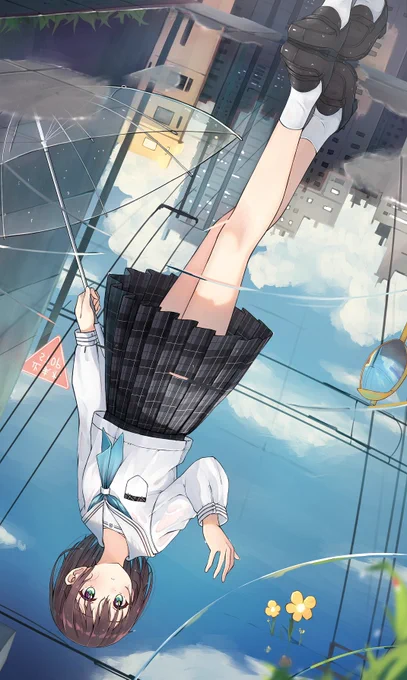 「もし街がどしゃぶりで逆さまになったとしても」 